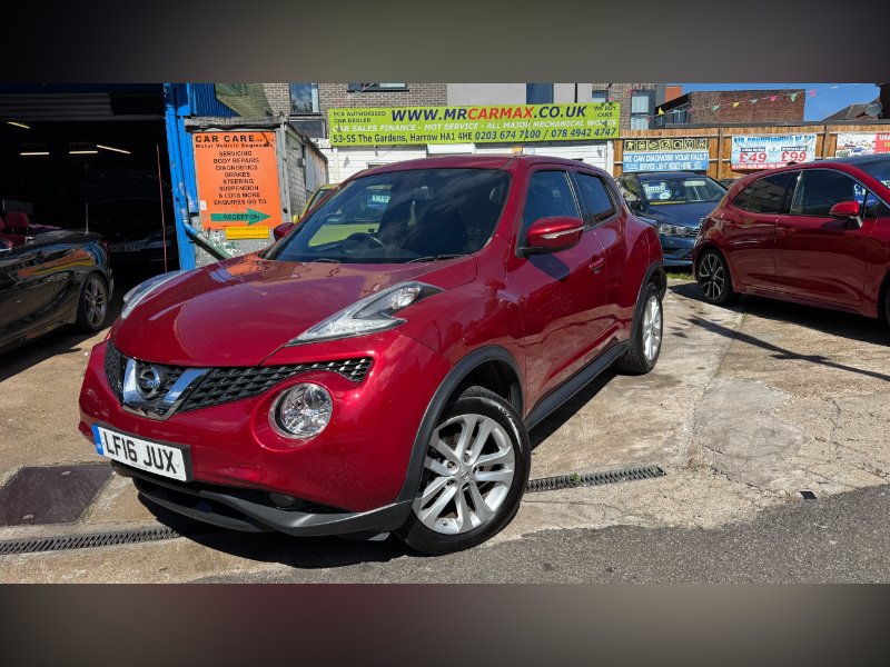 2016 NISSAN JUKE 1.6 N CONNECTA SUV 5DR PETROL XTRON EURO 6 117 PS 6,950... photo